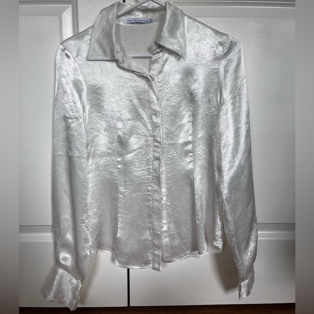 Silky button up